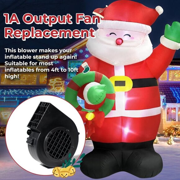Christmas Replacement Inflatable Fan 1A Blower Brushless DC for Yard Decor - Picture 2 of 8